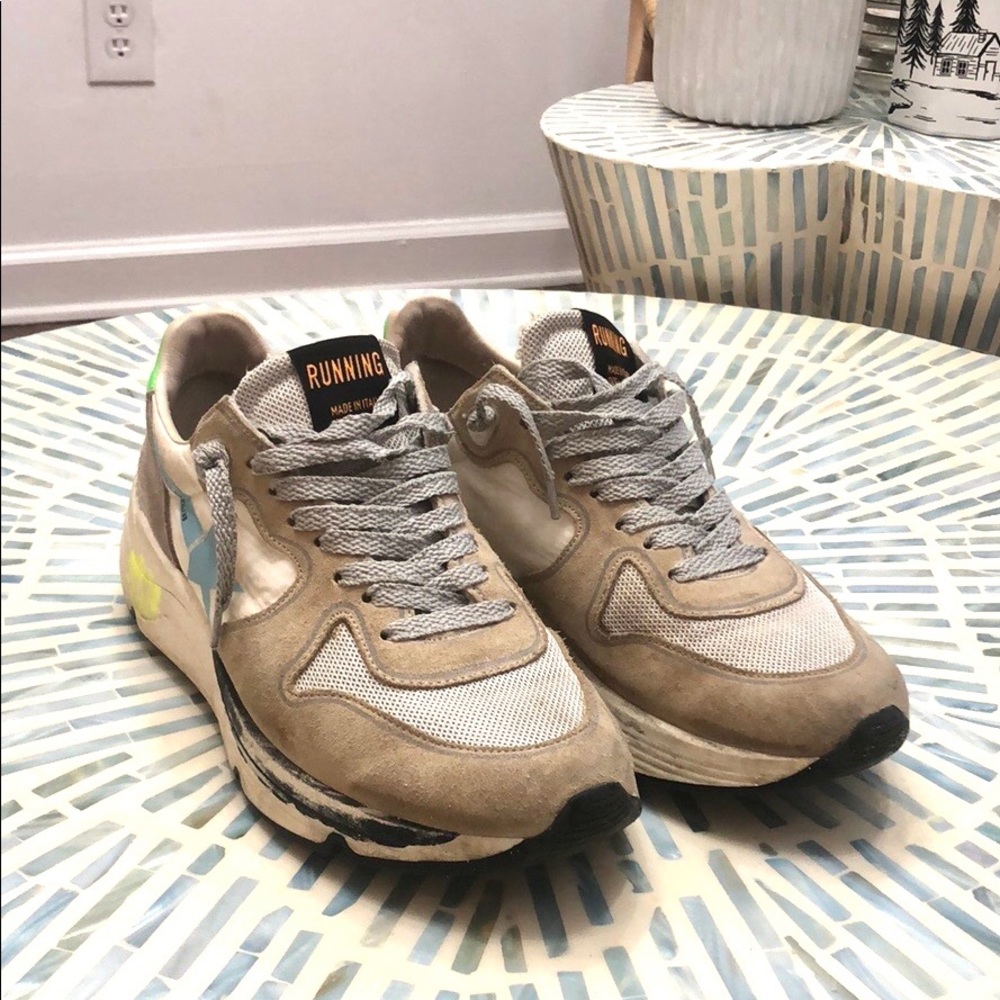 Golden goose running shoes